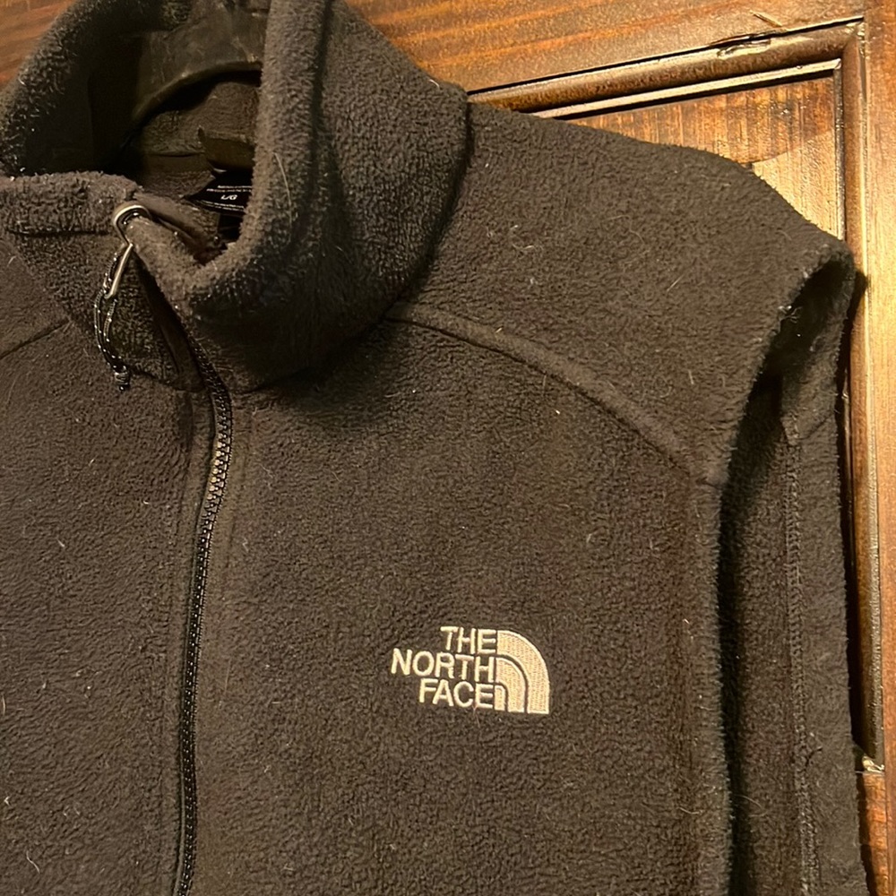 North Face Fleece Zipper Vest